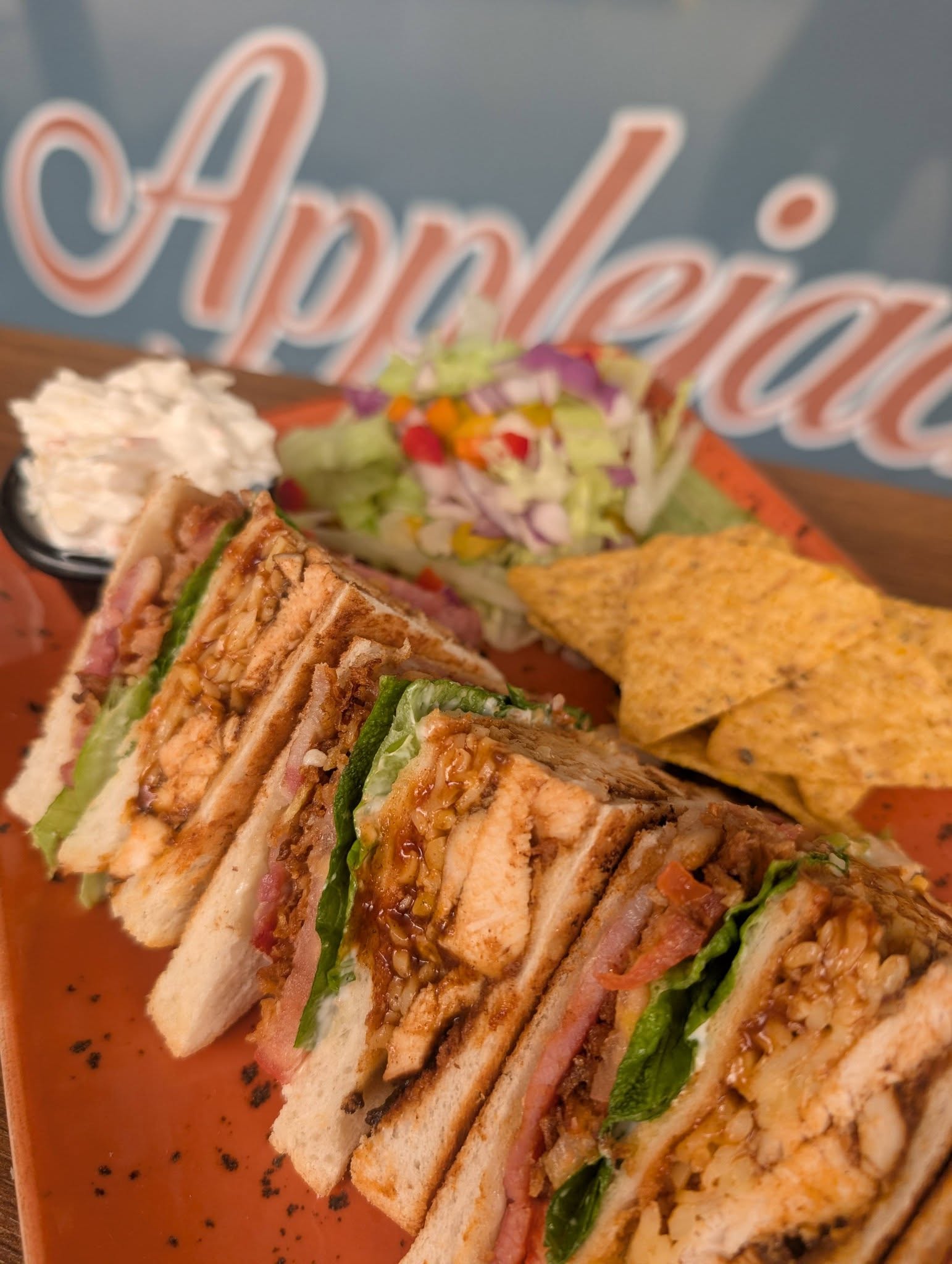 Delicious food at Applejacks Cafe