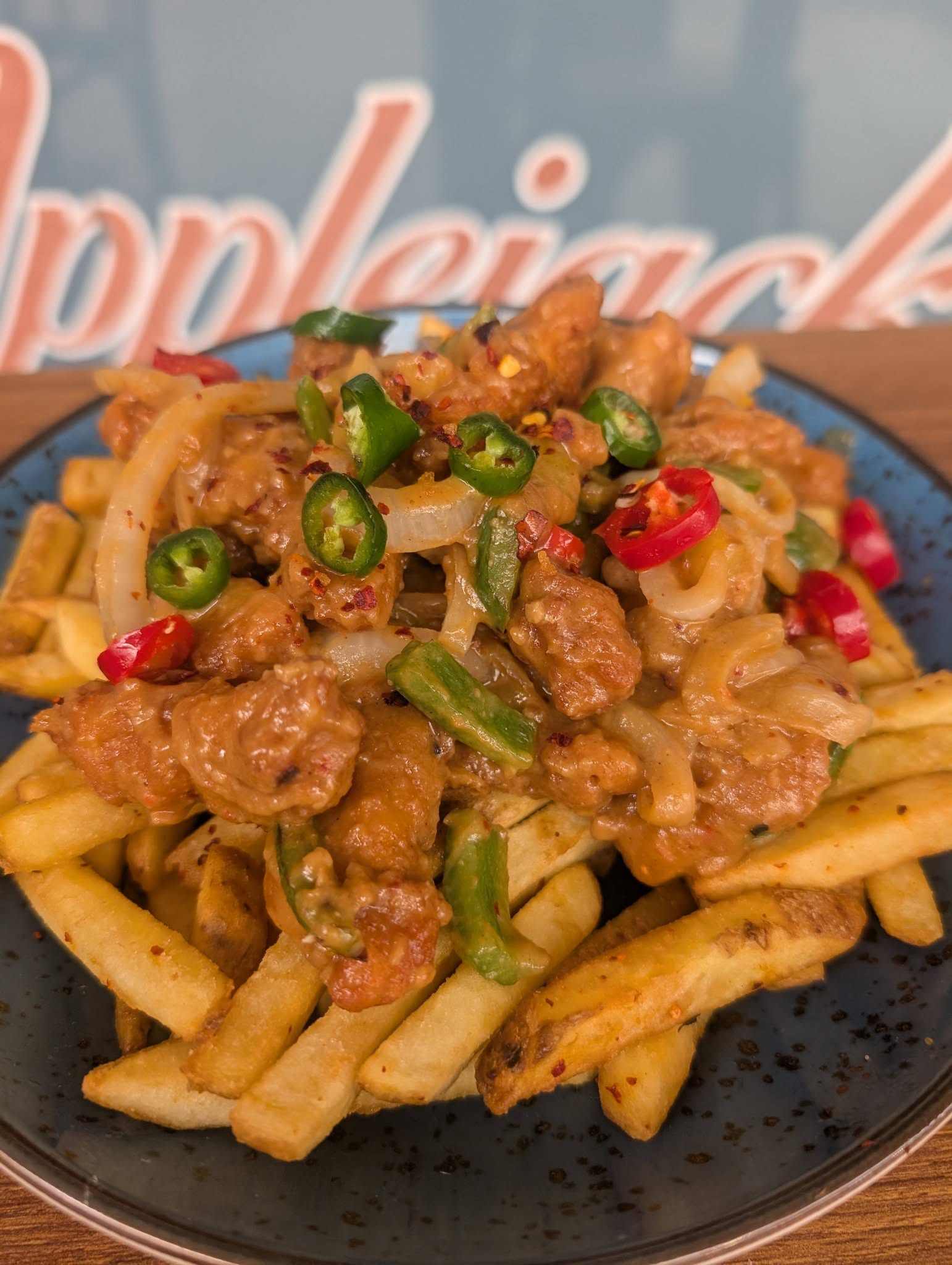 Welcoming atmosphere inside Applejacks Cafe